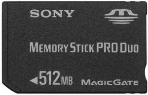 Карта памяти Sony Memory Stick PRO Duo 512Mb MSX-M512S фото