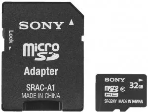 Карта памяти Sony microSDHC 32Gb (SR32NYAT) фото