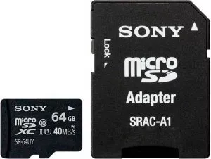 Карта памяти Sony microSDXC 64Gb (SR64UYAT) фото