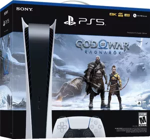Игровая приставка Sony PlayStation 5 Digital Edition + God of War: Ragnarok фото