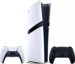 Игровая приставка Sony PlayStation 5 Pro (2 геймпада, белый/черная полночь)