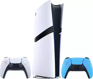 Игровая приставка Sony PlayStation 5 Pro (2 геймпада, белый/звездный синий)