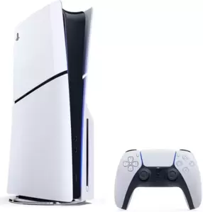 Игровая приставка Sony PlayStation 5 Slim CFI-20XX (1 ревизия, с дисководом, 2 геймпада)