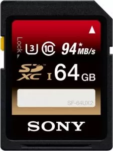 Карта памяти Sony SDXC 64Gb (SF64UXT) фото