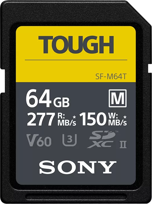 Sony TOUGH SDXC 64Gb (SF-M64T)