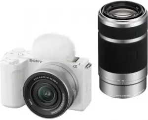 Фотоаппарат Sony ZV-E10 II Double Kit 16-50mm + 55-210mm (белый) icon