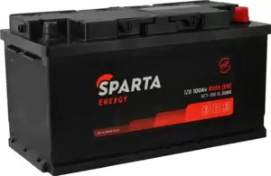 Аккумулятор Sparta Energy 6СТ-100 R+ (100Ah) фото