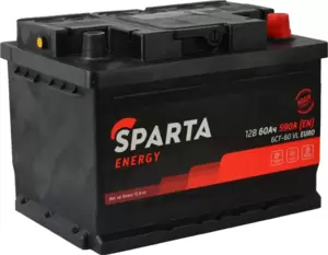 Аккумулятор Sparta Energy 6СТ-60 R+ (60Ah) фото