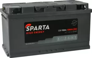 Аккумулятор Sparta High Energy 6СТ-110 R+ (110Ah) фото