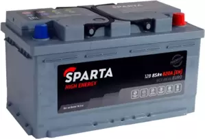 Аккумулятор Sparta High Energy 6СТ-85 R+ низкий (85Ah) фото