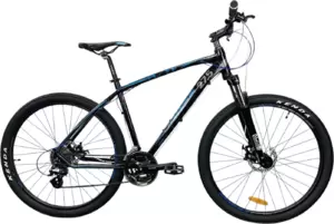Велосипед Sparto Flash 27.5 р.18, (глянцевый черный/синий) фото