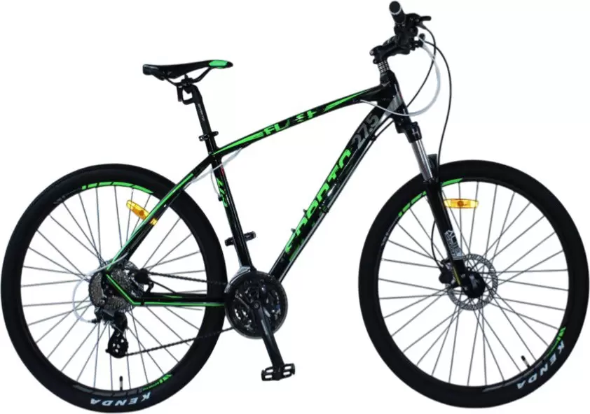 Sparto Flash 27.5 р.18, (матовый черный/зеленый)