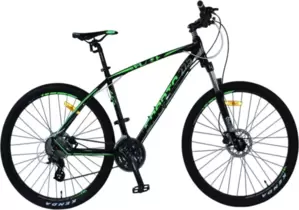 Велосипед Sparto Flash 27.5 р.18, (матовый черный/зеленый) фото
