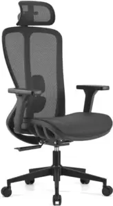 Офисное кресло SPARX Fansil Plus Black фото
