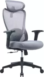 Офисное кресло Sparx FRS-18 Dino (Black/Light Grey) фото