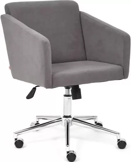 Tetchair Milan хром/флок (серый 29)
