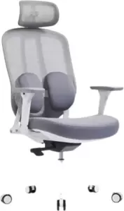 Офисное кресло SPARX Pillow White (серый) фото