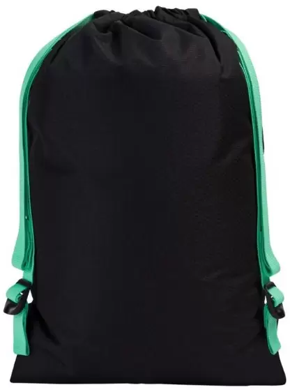 Мешок для обуви Speedo Pool Bag D712 (черный/зеленый) фото