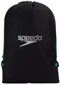 Мешок для обуви Speedo Pool Bag D712 (черный/зеленый) фото