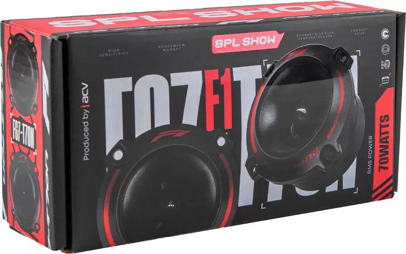 Автомобильный твитер SPL Show 2.6" фото 5