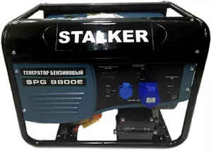 Бензиновый генератор Stalker SPG 8800 E фото
