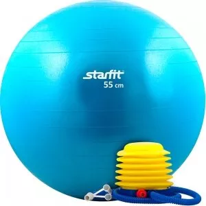 Мяч гимнастический Starfit GB-102 55 см blue фото