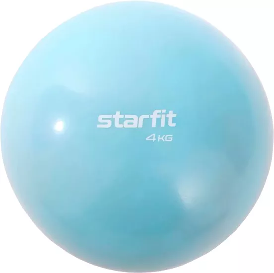 Медбол Starfit GB-703 4 кг (синий пастель) фото