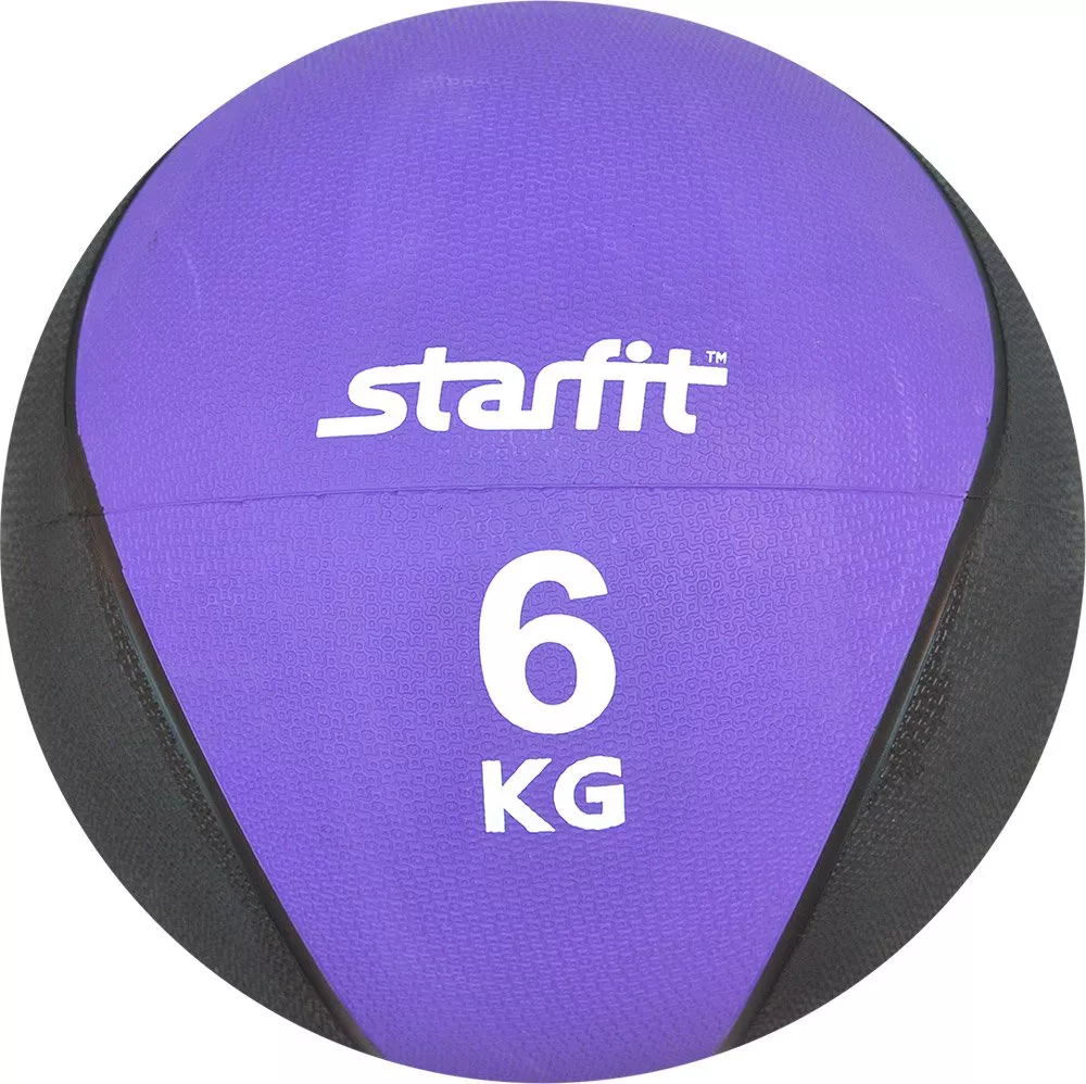 Медицинбол Starfit PRO GB-702 (6 кг) purple фото