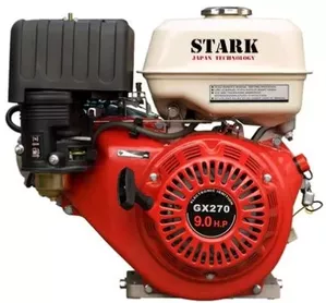 Двигатель бензиновый Stark GX270 (вал 25мм, 80х80) 9л.с. фото