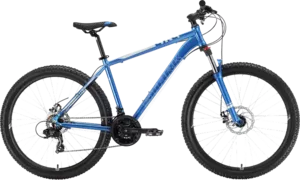 Велосипед Stark Hunter 27.2 D р.16 2022 (синий никель) фото