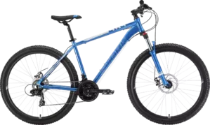 Велосипед Stark Hunter 27.2 D р.20 2022 (синий никель) фото