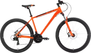 Велосипед Stark Hunter 27.2 HD р.16 2022 (оранжевый/черный) фото
