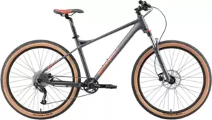 Велосипед Stark Hunter 27.3 HD L 2025 (антрацит матовый/оранжевый металлик) фото