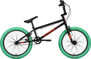 Велосипед Stark Madness BMX 1 2023 (черный/красный/зеленый) фото