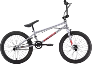Велосипед Stark Madness BMX 2 2022 (серый/красный) фото