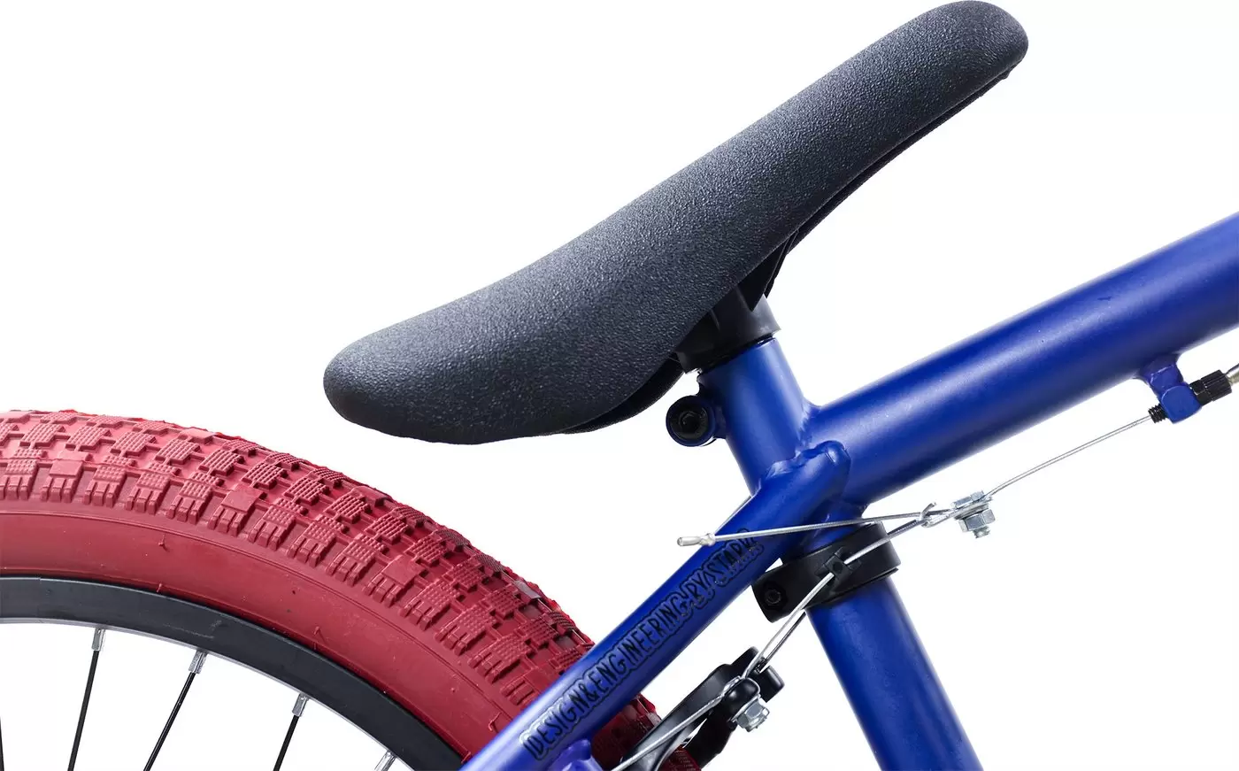 Велосипед Stark Madness BMX 2 2025 (фиолетовый/матовый черный/бургунди) фото 2