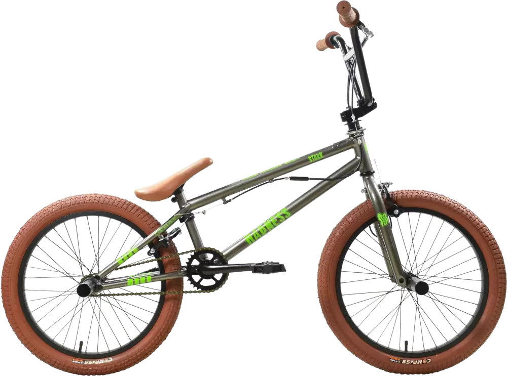 Stark Madness BMX 2 2025 (графит/зеленый неон/песочный)