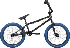 Велосипед Stark Madness BMX 3 2024 (антрацитовый матовый/антрацитовый глянцевый/зеленый/темно-синий) фото