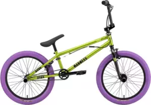 Велосипед Stark Madness BMX 3 2024 (зеленый металлик/черный/зеленый/фиолетовый) icon