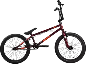 Велосипед STARK Madness BMX 3 2025 (бордовый/оранжевый/черный) фото