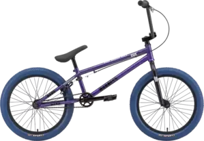 Велосипед Stark Madness BMX 4 2024 (серо-фиолетовый/черный/темно-синий) icon