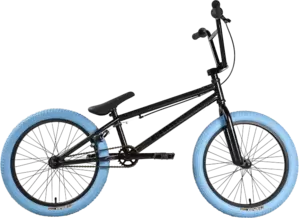 Велосипед Stark Madness BMX 4 2025 (серо-фиолетовый/черный/синий) фото