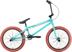 Велосипед STARK Madness BMX 5 2025 (бирюзовый/зеленый/коричневый) icon