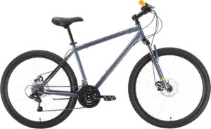 Велосипед Stark Outpost 26.1 D Steel р.18 2022 (серый/оранжевый) фото