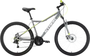 Велосипед Stark Slash 27.1 D р.16 2022 (серый/желтый) фото
