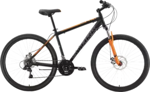 Велосипед Stark Tank 27.1 D Steel р.18 2022 (черный/оранжевый) фото