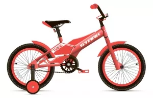 Детский велосипед Stark Tanuki 14 Boy 2020 (красный/белый) фото