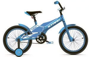 Детский велосипед Stark Tanuki 16 Boy 2020 (голубой/белый) фото