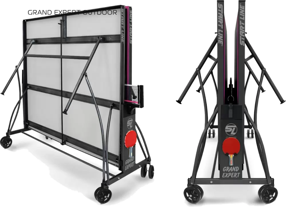 Теннисный стол Start Line Grand Expert 6 Всепогодный (черный) фото