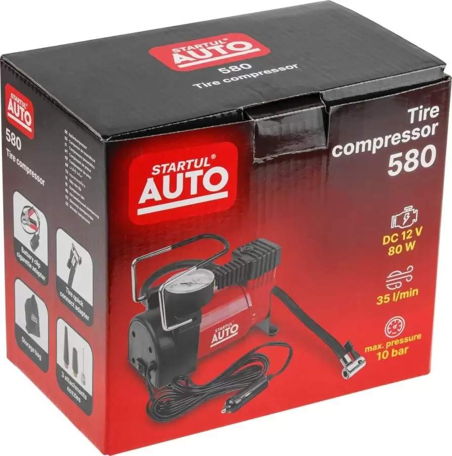 Компрессор автомобильный Startul Auto 580 фото